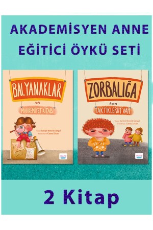 Academician Mother Story Set 2 Books Privacy for Balyanaks + I Have Tactics Against Bullying Educational Story Set 2 books - Turta Kitap