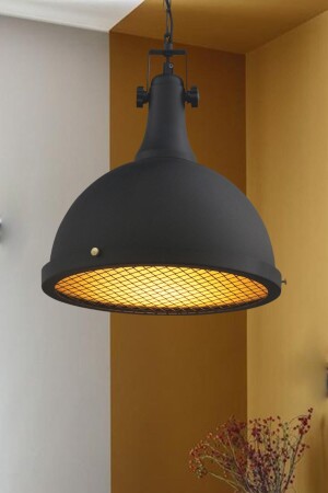 Acera Black Chandelier Single Modern Decorative Pendant Lamp Restaurant Showroom Fitness Kindergarten Home RSA2022ZXXX01 - Bamyum