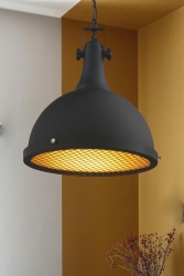 Acera Siyah Avize Tekli Modern Dekoratif Sarkıt Lamba Resatoran Showroom Fitness Ana Okulu Ev RSA2022ZXXX01 - Bamyum