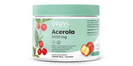 Acerola, 3000 mg - 180 gram - Osavi