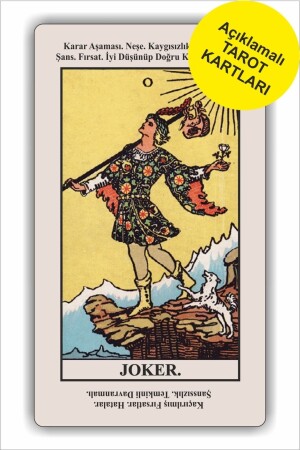 Açıklamalı Deste Öğrenme Ve Ileri Düzey Orijinal Evrensel Tasarım TAROT1000 - Tarot