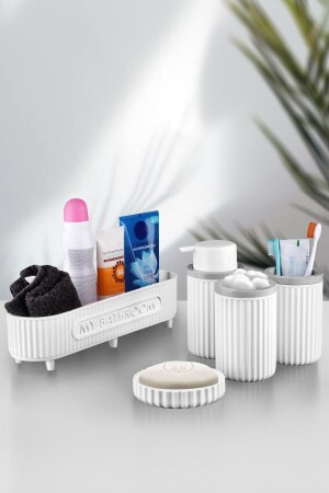 Acrylic 5 Piece Bathroom Set 3386 - Eminem