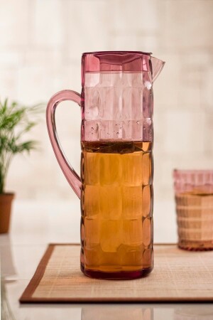 Acrylic Allegra 1.5 Lt Damson Jug (FITS IN THE REFRIGERATOR DOOR SHELF) Ews_6598 - EWs