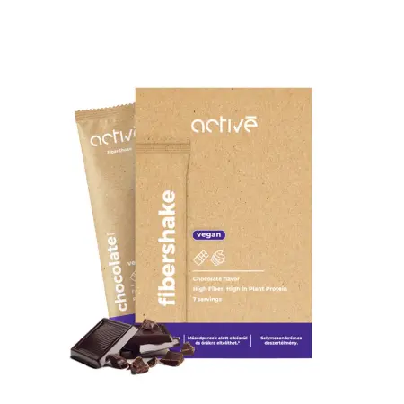 Activé FiberShake Chocolate Vegan (7 sachets) - Activé FiberShake