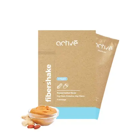 Activé FiberShake Peanut Butter Vegan (7 sachets) - Activé FiberShake