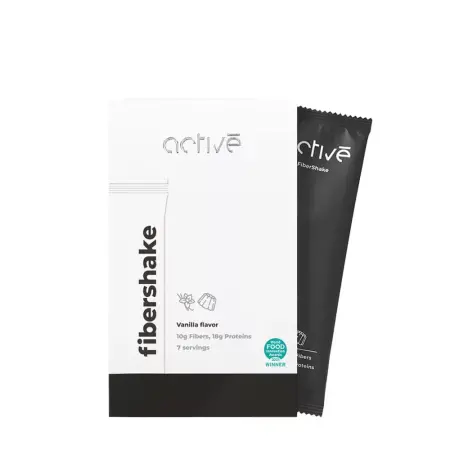 Activé FiberShake Vanilla (7 sachets) - Activé FiberShake