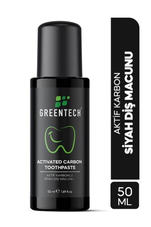 Activated Carbon Teeth Whitening Paste 50 ml - Greentech