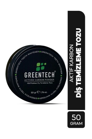 Activated Carbon Tooth Cleaning Powder 50 gr - Greentech