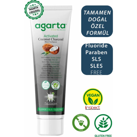ACTIVATED CARBON TOOTHPASTE - shifaah