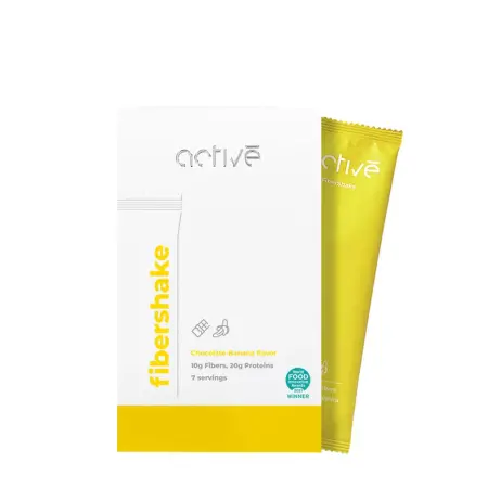 Activé FiberShake Chocolate-banana (7 sachets) - Activé FiberShake