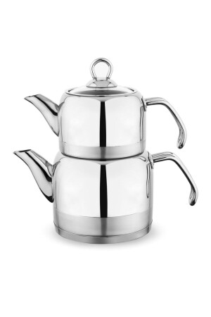Ada Metall-Teekannen-Set, klein, 4-teilig, Inox 8699131621271 - Schafer