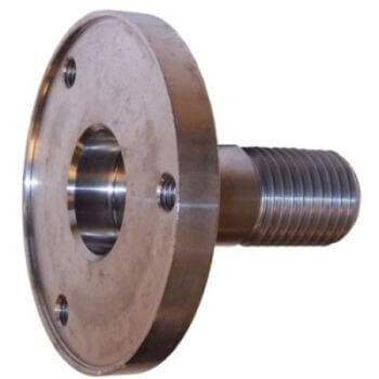 Adapter from 3-hole flange to 1 1/4
