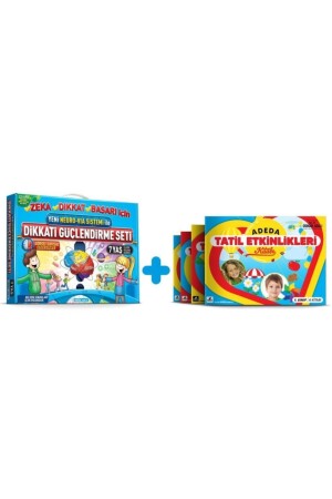 Adeda Attention Strengthening Set 7 Years Old +holiday Activities 1. Class - Adeda Yayınları