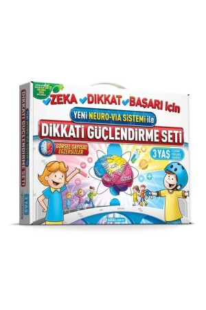 Adeda Attention Strengthening Set (AGE 3) - Osman Abalı - Adeda Yayınları
