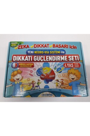 Adeda Attention Strengthening Set (AGE 4) - Osman Abalı - Adeda Yayınları