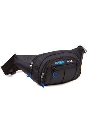 Adelina Black Headphone Jack Shoulder and Waist Bag Daily Cross Strap Freebag - Newish Polo