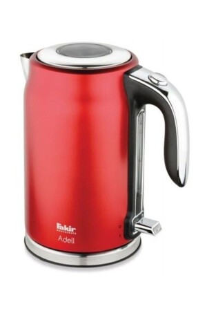 Adell Red Electric 2200 Watt 1-7 Liter Steel Kettle Kettle - Fakir