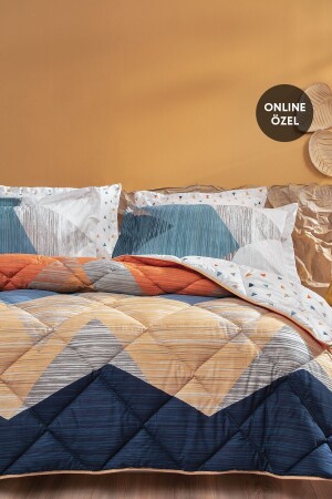 Aden Doppelschlafset – Marineblau YTSGRPIST-1517181 - Yataş