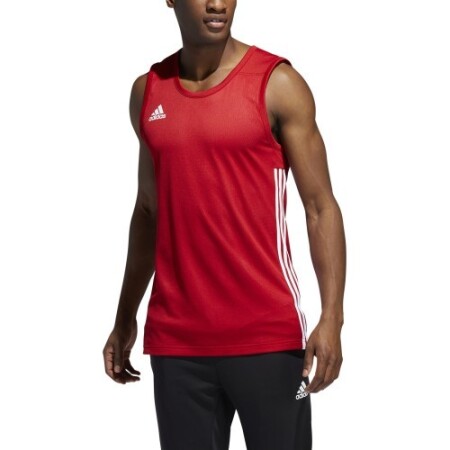 Adidas Basketball Jersey 3G Spee Rev Jrs Red White DY6595 - Adidas