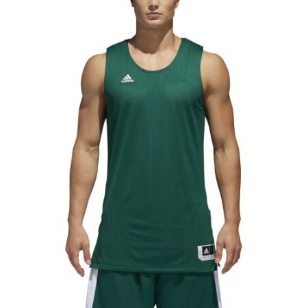 Adidas Basketball Shirt Rev Crzy Expl Green White - Adidas