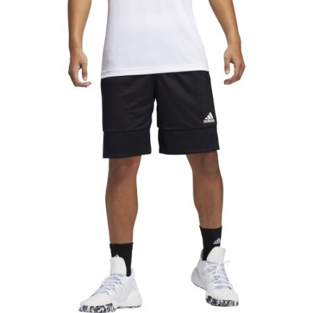 Adidas Basketball Shorts 3G Spee Rev Shorts Black White - Adidas