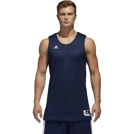 Adidas Basketbol Tişörtü Çift Taraflı Çılgın Patlayıcı Lacivert Beyaz - Adidas