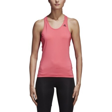 Adidas Blouse D2M Tank Solid Pink - Adidas