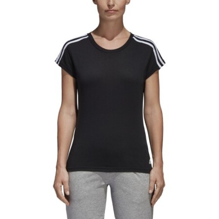 Adidas Blouse Ess 3S Slim Tee Black - Adidas