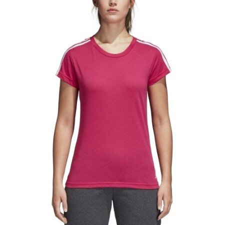 Adidas Blouse Ess 3S Slim Tee Real Magenta - Adidas