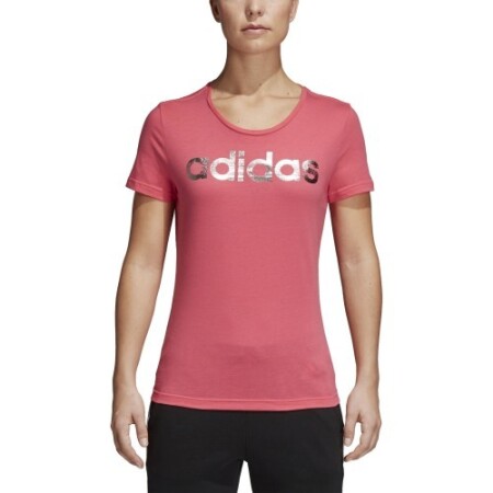 Adidas Blouse Foil Linear Pink - Adidas