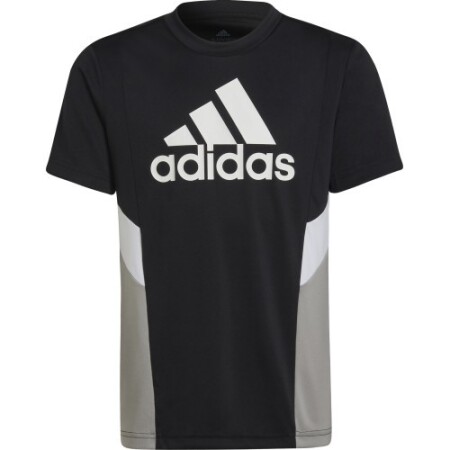 Adidas Boys' T-Shirt B Cb T D2M Black Grey HF1835 - Adidas