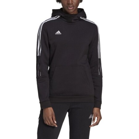 Adidas Damen Tiro 21 SW Hoodw Schwarz GM7329 Sweatshirt - Adidas