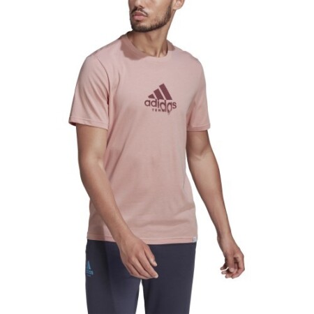 Adidas Erkek Tişörtü M Beden Ten Game G Tişörtü Pembe HA0963 - Adidas