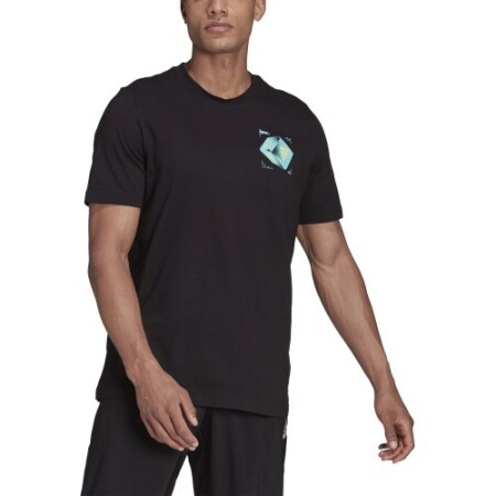 Adidas Herren T-Shirt M Esprt Itmbx T-Shirt Schwarz - Adidas