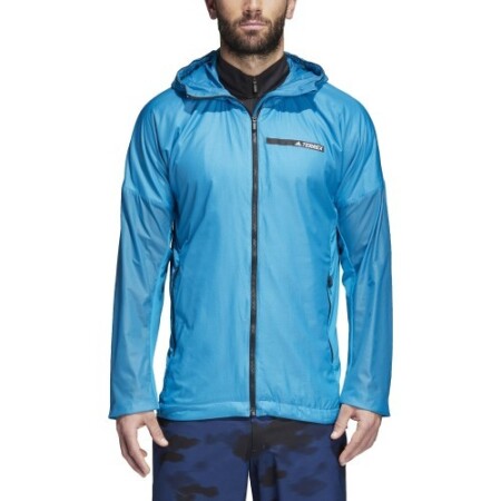 Adidas Jacket Agravic Alpha Hooded Shield Blue - Adidas