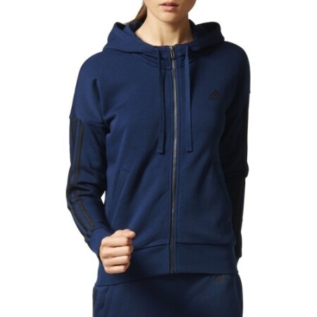 Adidas Jumper ESS 3S FZ HD Blue - Adidas