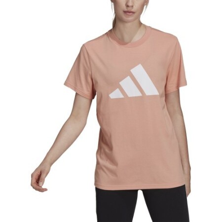 Adidas Kadın Bluz W Fi 3B Tişört Şeftali Rengi - Adidas