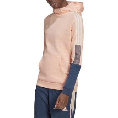 Adidas Kadın Tiro Kapüşonlu Pembe Sweatshirt - Adidas