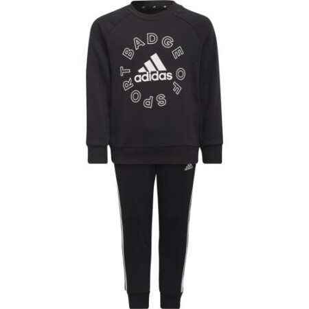 Adidas Kids Tracksuit Lk Logo Jog Set Black H65797 - Adidas
