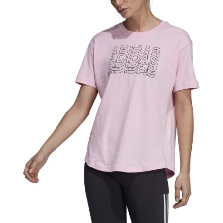 Adidas Lineage Id Tişörtü Pembe - Adidas