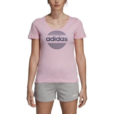 Adidas Linear Tee II Pinkes Shirt - Adidas