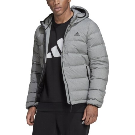 Adidas Men's Down Jacket Helionic Mel Grey - Adidas