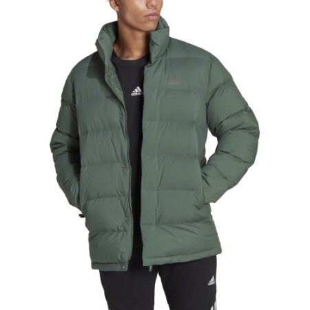 Adidas Men's Helionic Mid Jacket Green HG6282 - Adidas