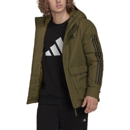 Adidas Men's Hooded Jacket Green GT1691 - Adidas