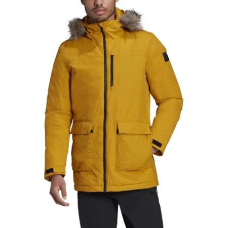 Adidas Men's Jacket XPloric Parka Yellow - Adidas