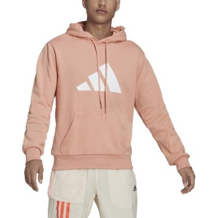 Adidas Men's M Fi 3B Hoodie Peach H39805 - Adidas