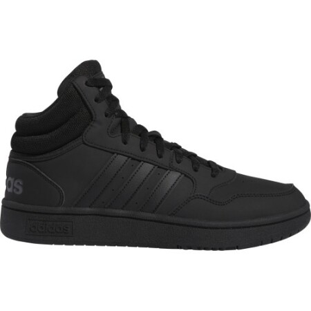Adidas Men's Shoes Hoops 3.0 Mid Black GV6683 - Adidas