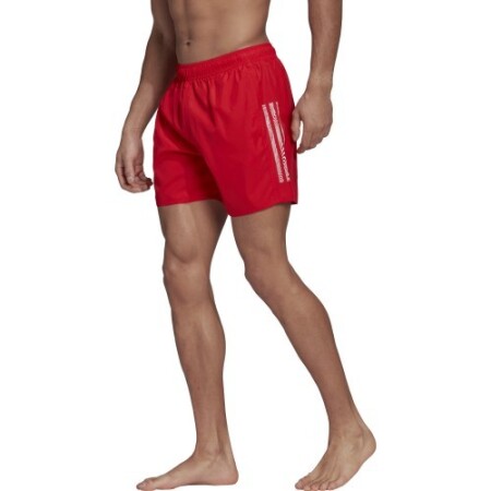 Adidas Men's Swim Shorts Mid3s Clx Sl Red HA0400 - Adidas