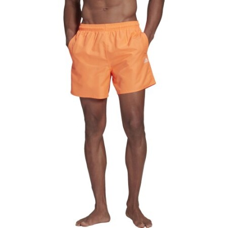 Adidas Men's Swimming Shorts Solid Clx Sh Sl Orange - Adidas