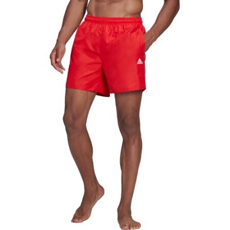 Adidas Men's Swimming Shorts Solid Clx Short Sl Red HA0384 - Adidas